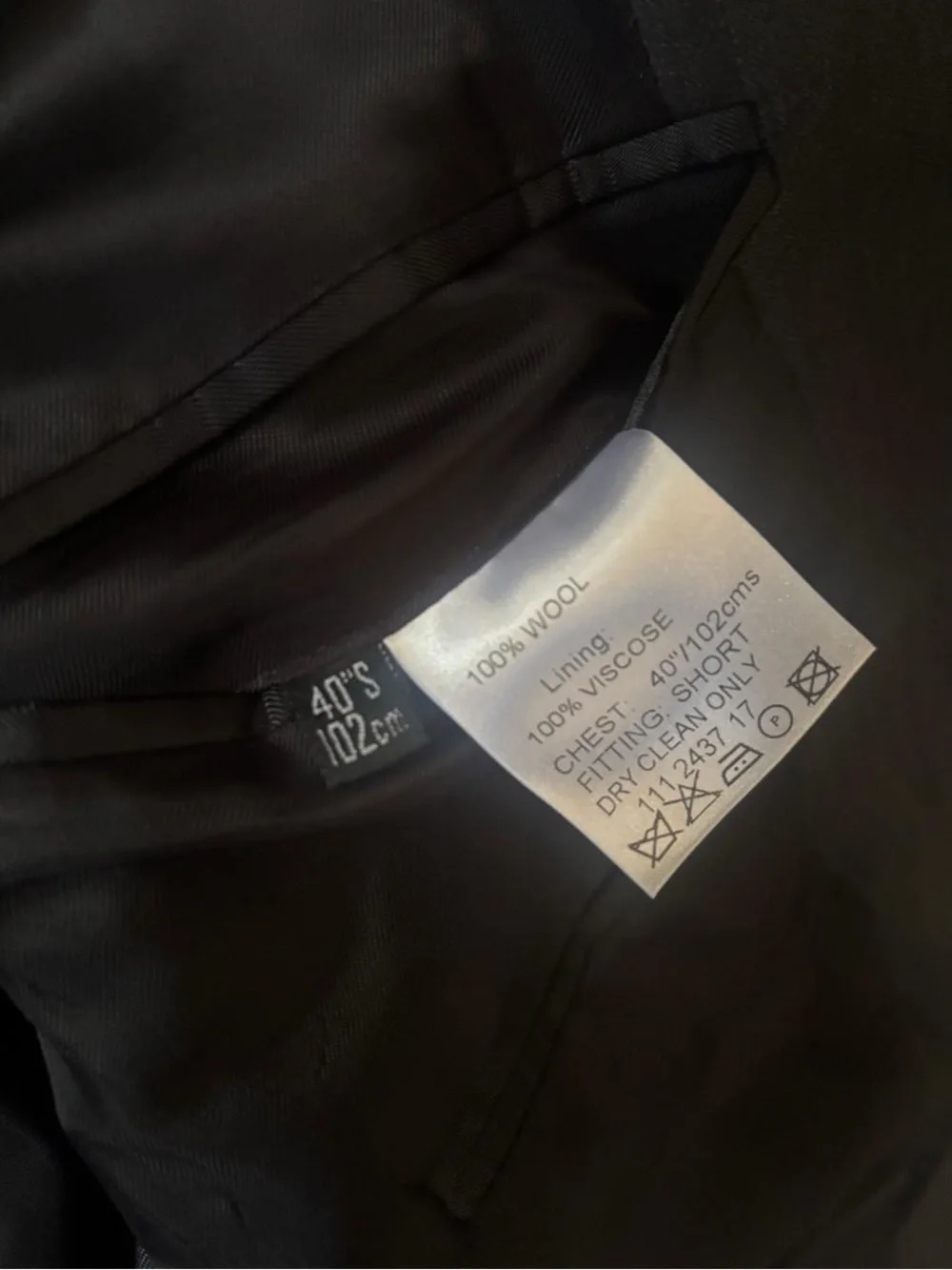 Zegna Trofeo Charcoal Pinstripe Suit